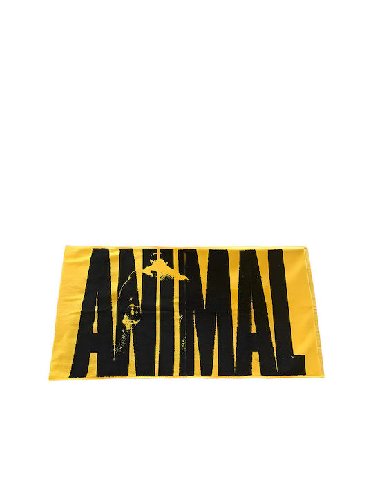 Animal 100% bumbac Galben Gym Towel 100x50cm