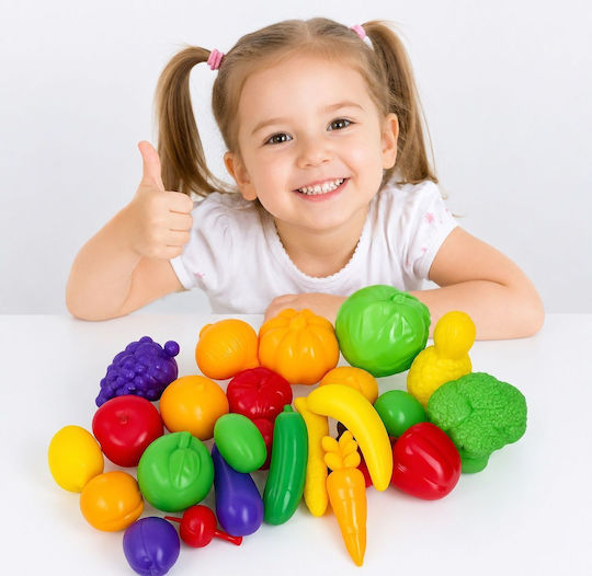 Hashtag Toys Jucării Fructe și Legume 26 buc