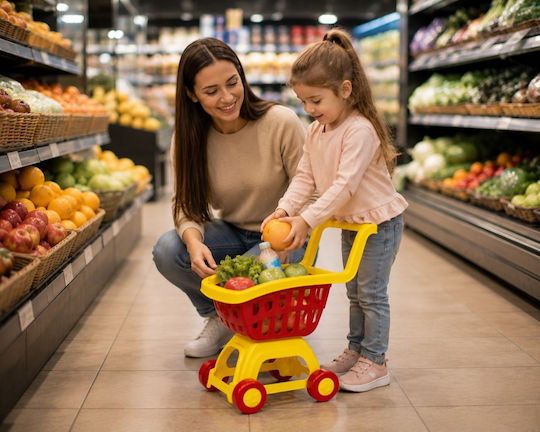 Hashtag Toys Supermarktwagen Für Kinder Ab 3 Jahren