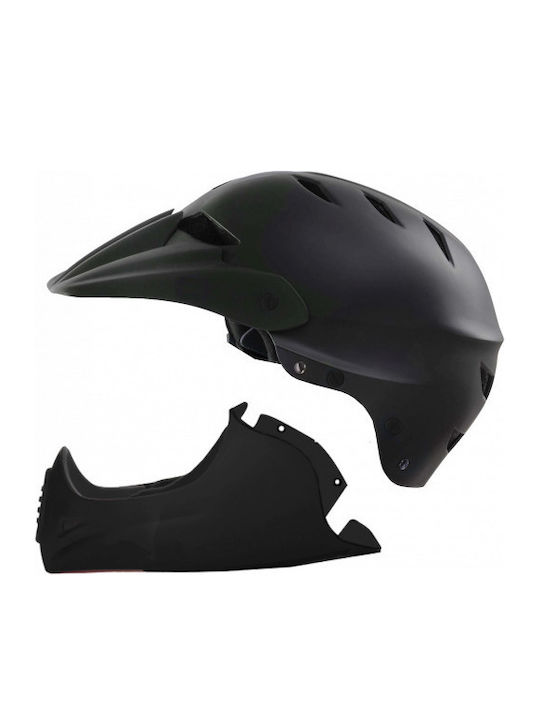 Safety Labs Stamina Full Face Downhill / Mountain Bicycle Helmet Black