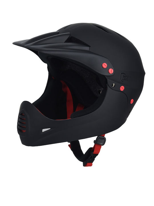 Safety Labs Stamina Full Face Downhill / Mountain Bicycle Helmet Black