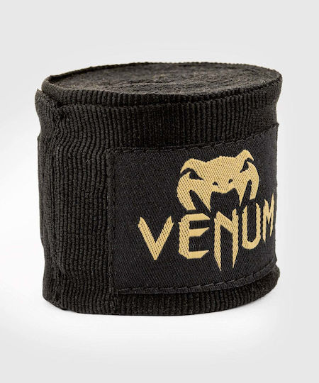 Venum Kontact Boxing Handwraps 4.5m Black Gold