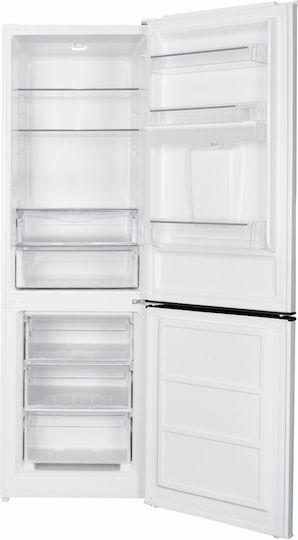 Heinner Fridge-Freezer 313lt H185.8xW60xD60.5cm White HC-HM313WDE++