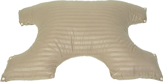 Melinen Medizinisches Nackenkissen 50x70x1cm Braun