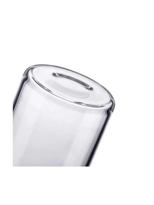Westmark Viva Water Bottle Glass with Screw Lid Grey 550ml