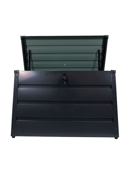 Ruris Smartyd 100m Cutie De Depozitare Pentru Exterior Rezistentă La Apă Oțel Galvanizat 300l Bancă 80 Kg Antracit Ruris Smartyd 100m Cutie De Depozitare Pentru Exterior Rezistentă La Apă Oțel Galvanizat 300l Bancă 80 Kg Antracit