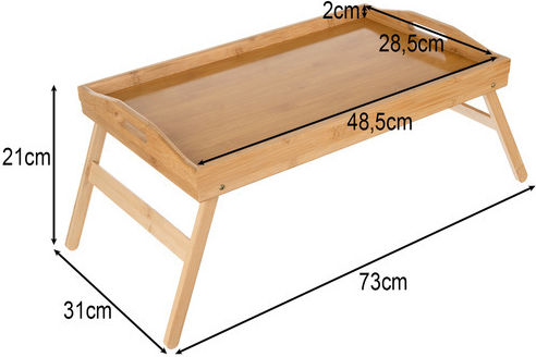 Tăvi De Servire Din Bambus 73x31x21cm Tăvi De Servire Din Bambus 73x31x21cm
