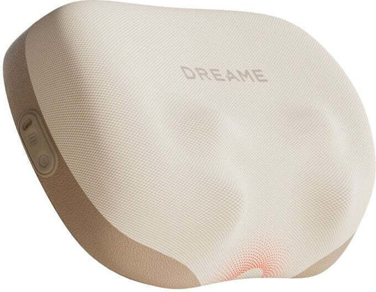 Dreame Massage Pillow for Neck, Body & Hands with Heating Function Beige