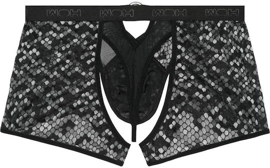 WOH Herren Sexy Boxer Schwarz