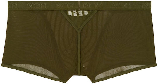 WOH Boxer Sexy pentru bărbați Verde