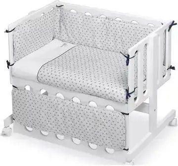 Pirulos Baby Пълна Класическа Стайна Бял/син 50x80см Pirulos Baby Пълна Класическа Стайна Бял/син 50x80см