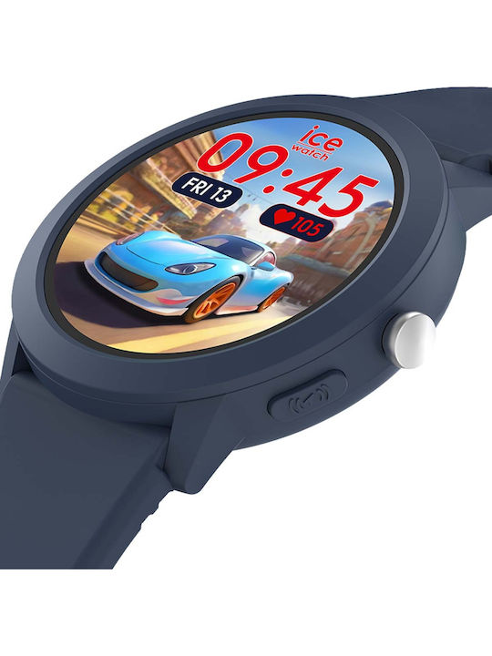 Ice Watch Kids Smartwatch Ice Smart Junior 3.0 Round Silicone Strap Blue