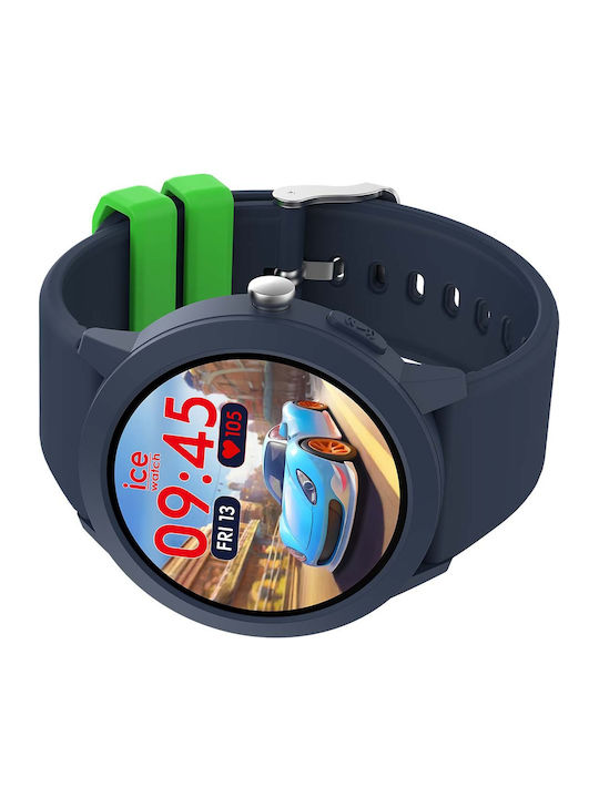 Ice Watch Kids Smartwatch Ice Smart Junior 3.0 Round Silicone Strap Blue