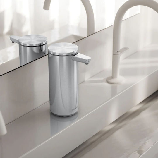 Simplehuman Dispenser από Ανοξείδωτο Ατσάλι με Αυτόματο Διανομέα 266ml
