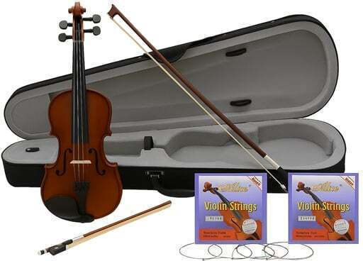 Classical Wooden 1/8 Violinen Graues
