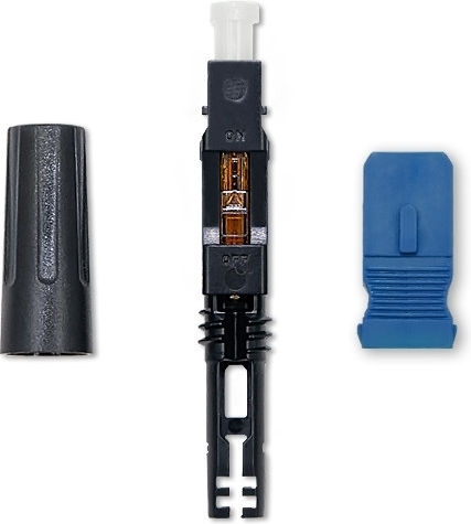 Schnellverbinder Für Glasfaser Qoltec Sc Upc Singlemode 3,0 Mm