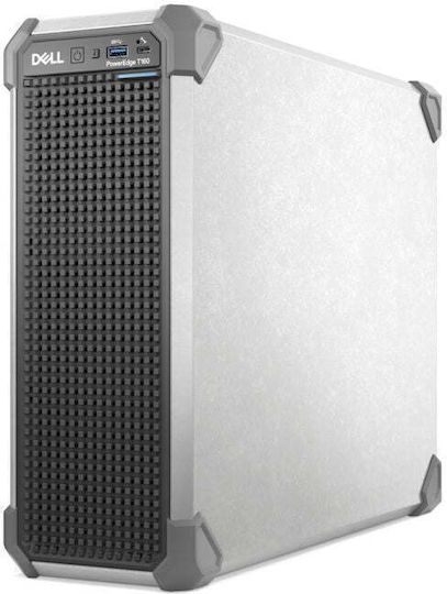 Dell PowerEdge T160 Xeon 16GB DDR4 2.0TB HDD + 2.0TB HDD Без Операционна Система