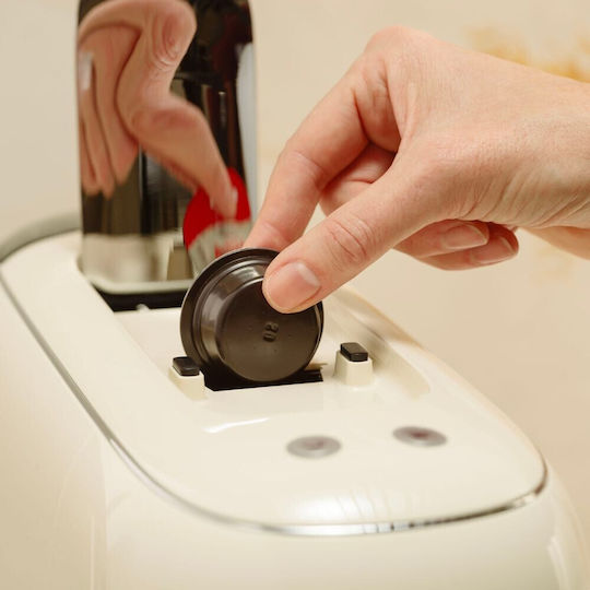 Smeg Kaffeekapselmaschine für A Modo Mio Druck 10bar Creme