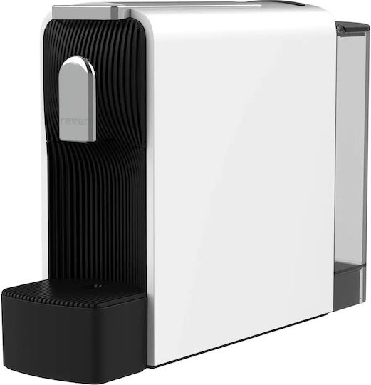 Raven Espressor pentru Capsule Nespresso cu Presiune de 19bar Neagră