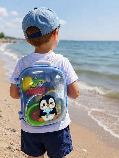 Set Little Traveler Rucsac De Nisip Albastru