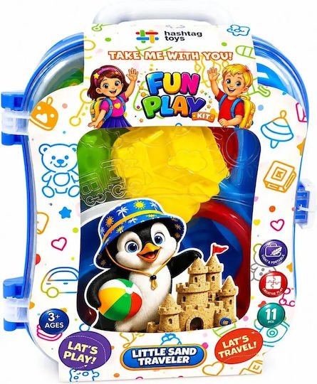Set Little Traveler Rucsac De Nisip Albastru