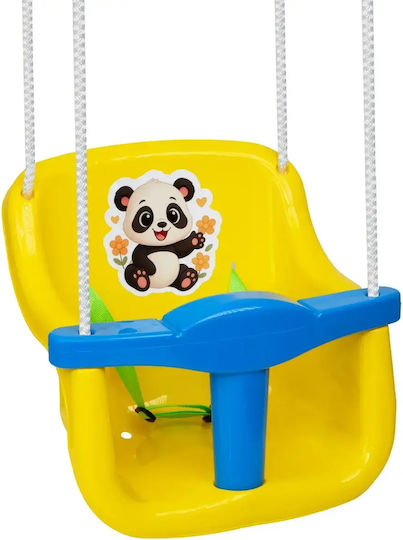 Hashtag Toys Leagăn atârnare din plastic pentru 3+ ani galbenă