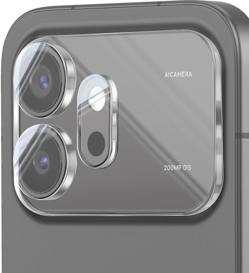 Avizar Pack 2 Schutz für Rückkamera Honor 600 Gehärtetes Glas 3D Gebogen Transparent
