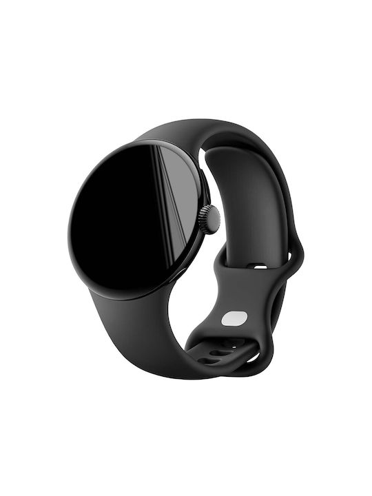 Google Sport Strap Größe L Pixel Watch 45mm In Fluoroelastomer Schwarz