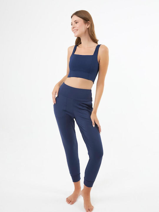 Women's Crop Top with Polyester Spaghetti Straps