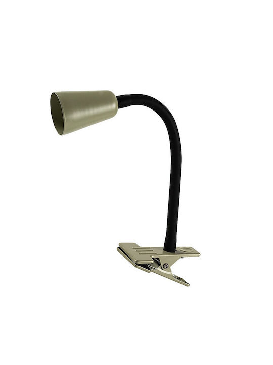 Rabalux Office Lamp with Flexible Arm for GU10 Socket and Clip in Black Color
