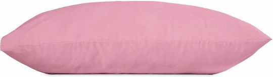 Viopros Basic Kissenbezug mit Umschlagumschlag Rosa 50x70cm 699460