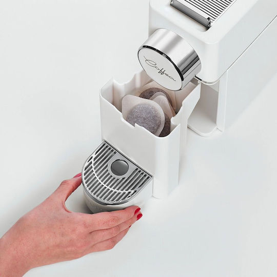 Polti Kaffeekapselmaschine für E.S.E. Pod Druckreiniger 19bar Weiße