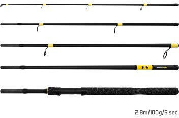 Delphin Lansetă de pescuit pentru Spinning 2.8m 100gr