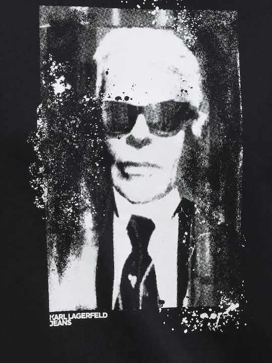 Karl Дамска Тениска Бяла-Черна