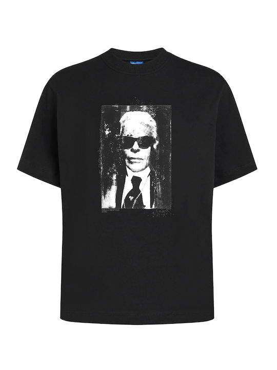 Karl Дамска Тениска Бяла-Черна