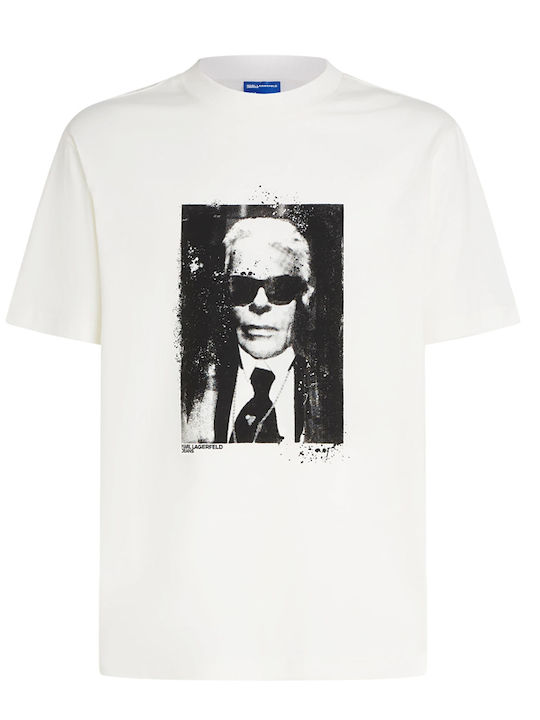 Karl Tricou Damă Ecru-Negru