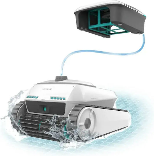 Cecotec Pooldroid Aspirator Robot Fără Fir 116W Pentru Fundul / Pereții / Linia De Plutire Piscinelor Până La 3x3m Cu Filtru 4lt