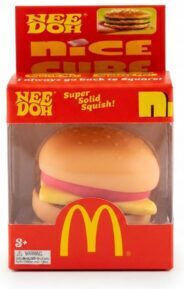 Schylling NeeDoh x McDonald's Happy Meal Hamburger Squishy Multicolour