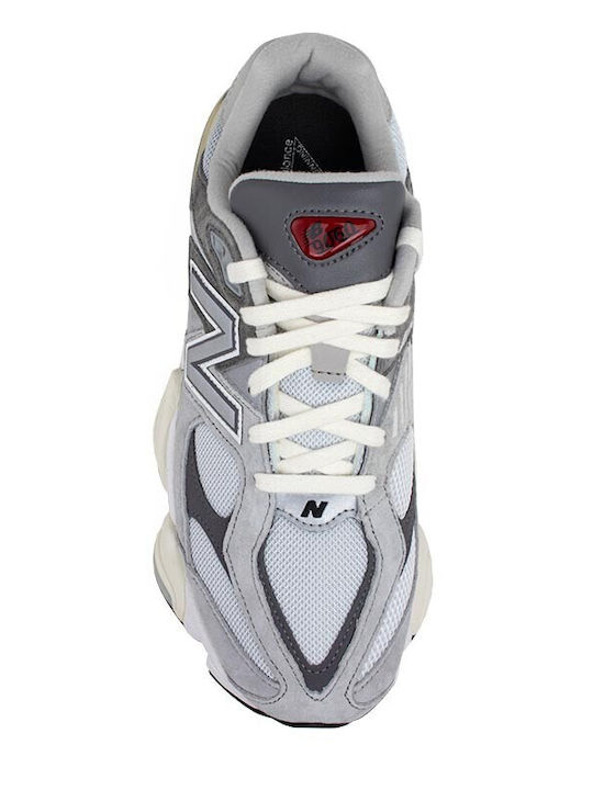 9060 Chunky Sneakers Rain Cloud / Castlerock / White