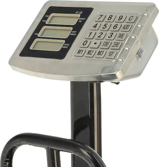 Kevard Electronic Platform Scale with Weighing Capacity 100kg and Accuracy 100gr