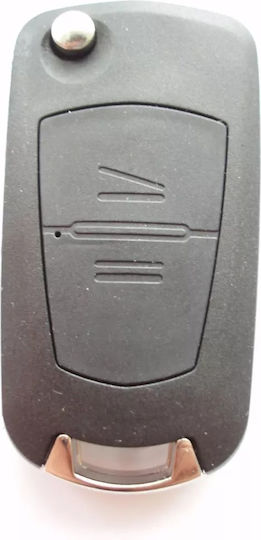 Techstar Husa Cheie Transformer Upgrade Pentru Cheie Flip 2 Butoane Lama Hu46 Compatibila Opel Astra G Vectra B Zafira A Corsa C