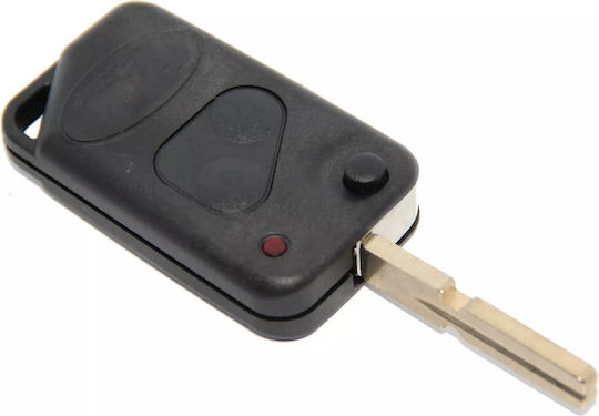 Husă Flip Pentru Cheie 2 Butoane Compatibilă Rfc Range Rover P38 1994 2002 Husă Aftermarket Telecomandă Land Rover
