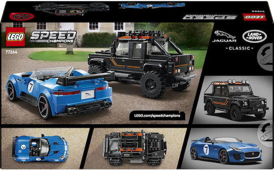 Speed Champions Land Rover Defender Für Über 10-Jährige 740 Stück