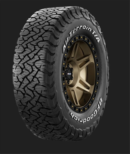 BFGoodrich Runflat 255/75R17 111SS Pentru Toate Tipurile De Teren T/A Anvelopă 4 Anotimpuri Auto