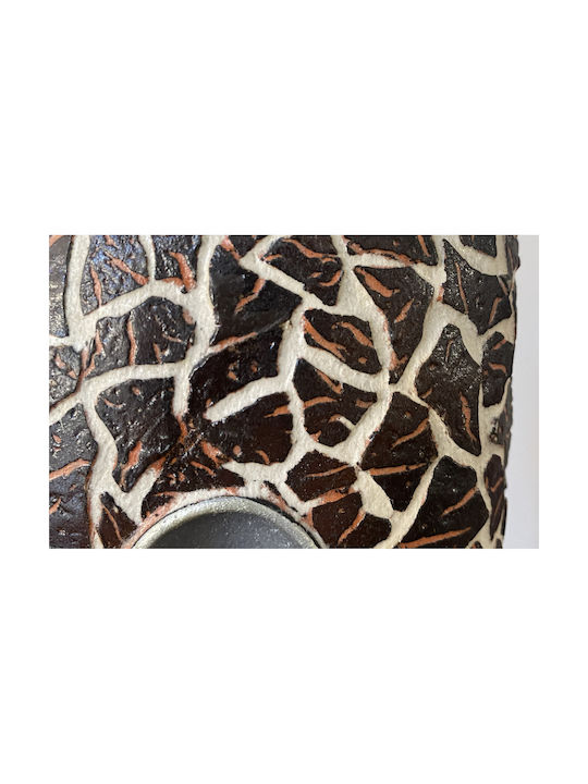 Tabletop Decorative Giraffe Polyresin Brown 53cm