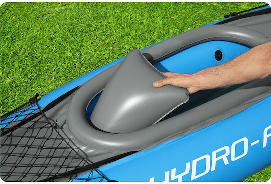 Bestway 65115 Πλαστικό Kayak Θαλάσσης 1 Ατόμου Μπλε/Γκρι