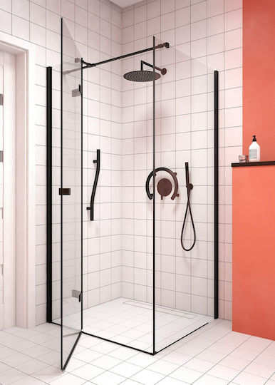 Deante Mischpult Eingebaute Wasserhähne für Dusche Schwarz