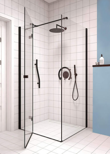 Deante Mischpult Eingebaute Wasserhähne für Dusche Schwarz