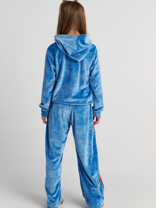 Kids Set with Pants Winter 2 Pieces Light Blue