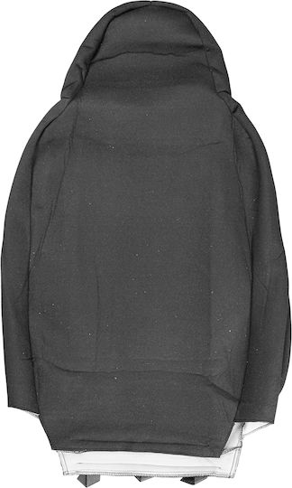 Pro Group Car Covers Set Leatherette Grey Black